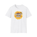 HoneyDrip Sunflower T-Shirt — 'Honey Drip' Graphic Tee with Sunflower & Bee