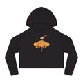 Honey Drip Crop Hoodie —  Graphic Cropped Hooded Sweatshirt