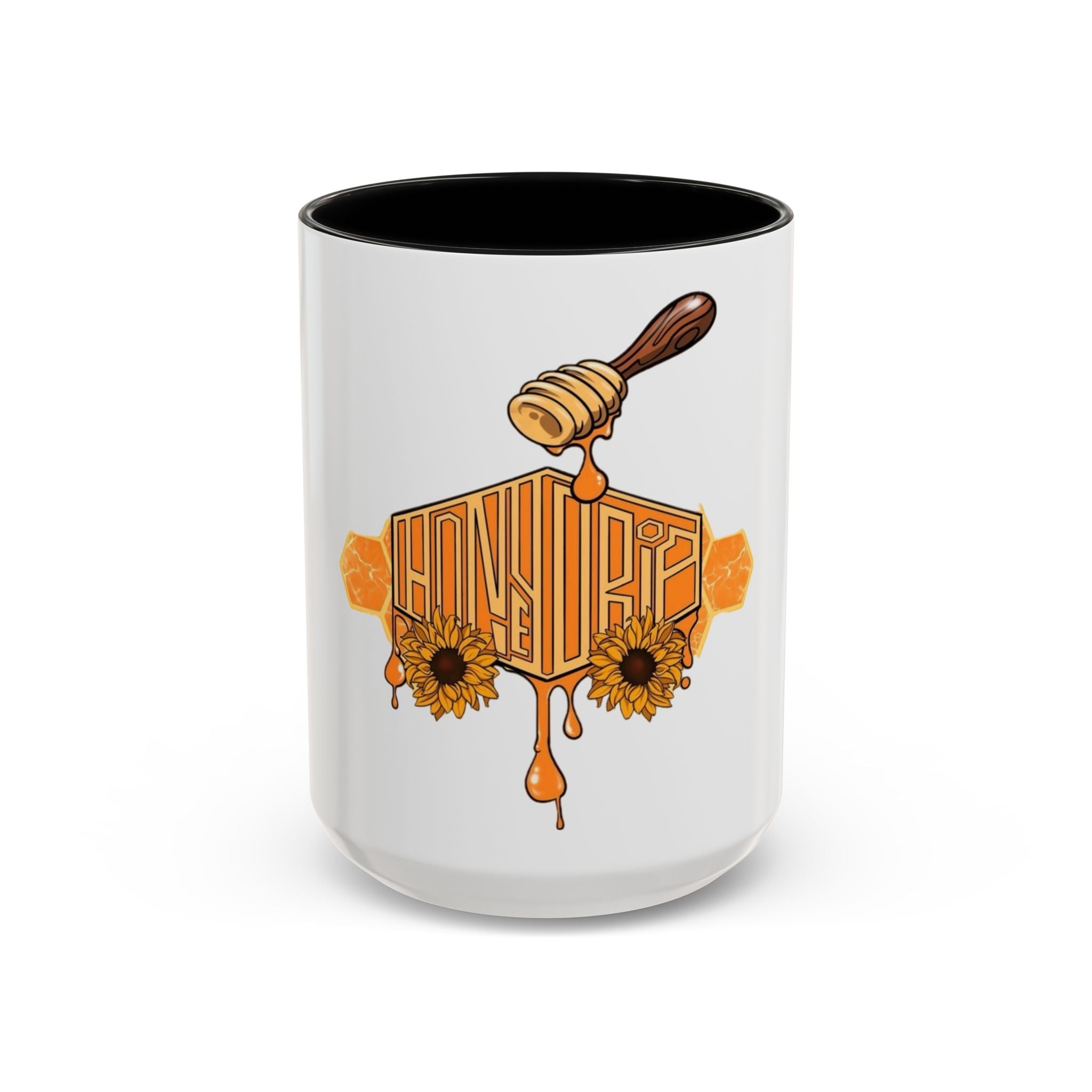 HoneyDrip Accent Coffee Mug (11, 15oz)