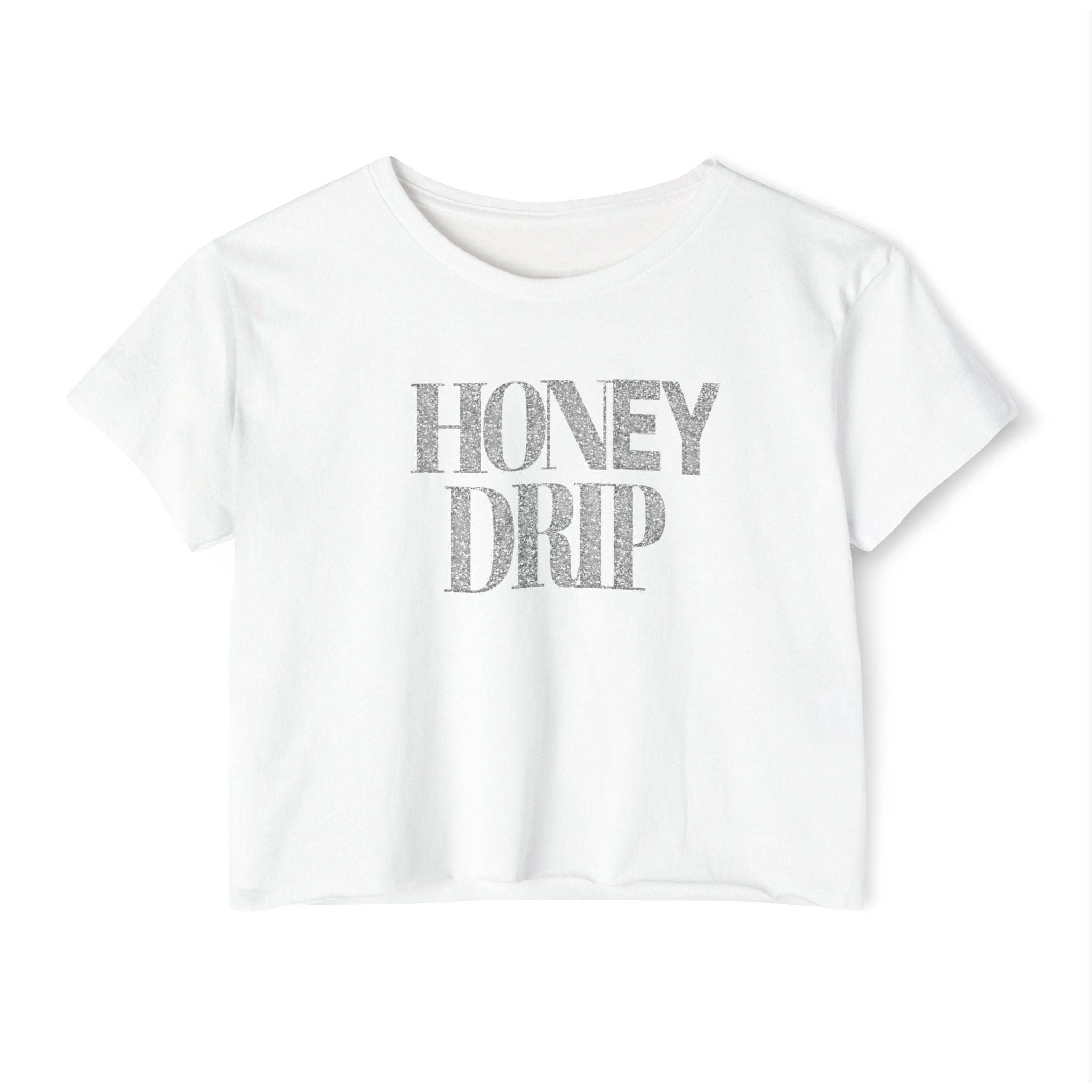 Honey Drip Crop Top — Women's Festival Graphic Tee