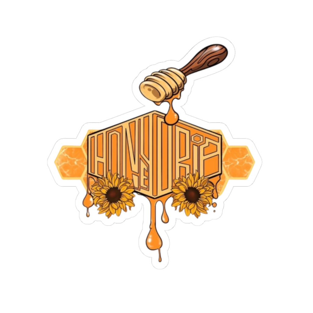 HoneyDrip Kiss-Cut Stickers