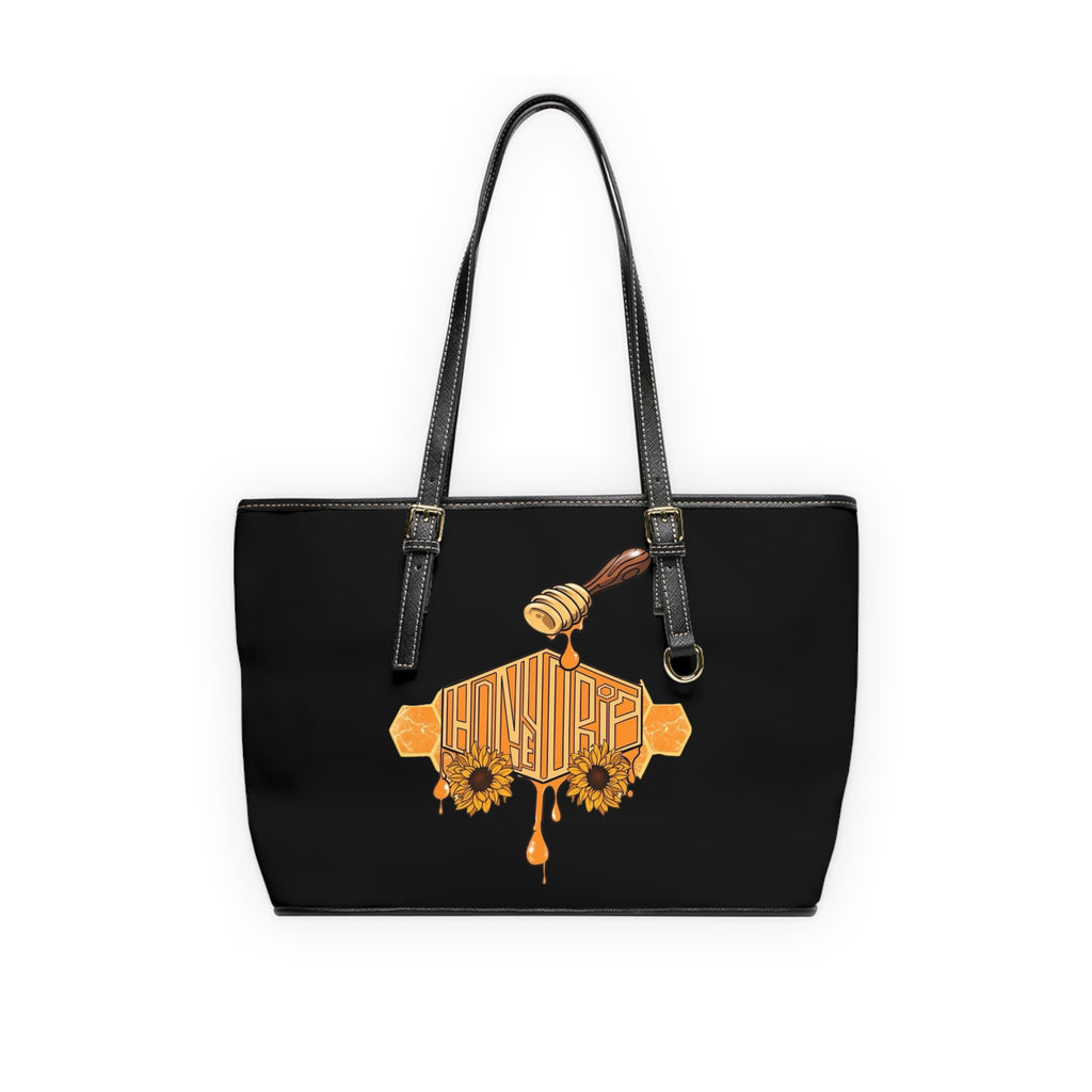 HoneyDrip Leather Shoulder Bag