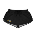 HoneyDrip Women's Relaxed Shorts — Black Dance & Streetwear Athletic Shorts