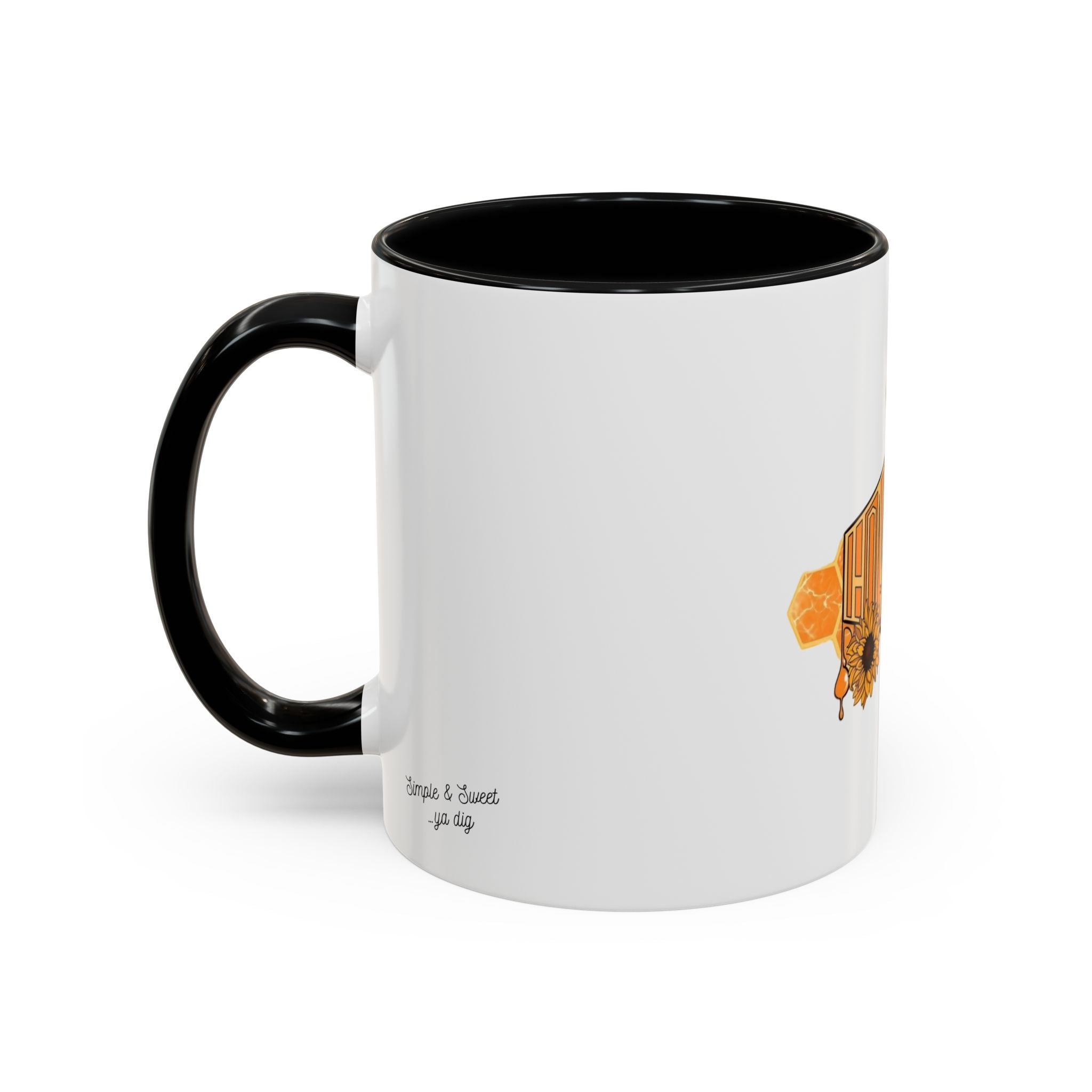 HoneyDrip Accent Coffee Mug (11, 15oz)